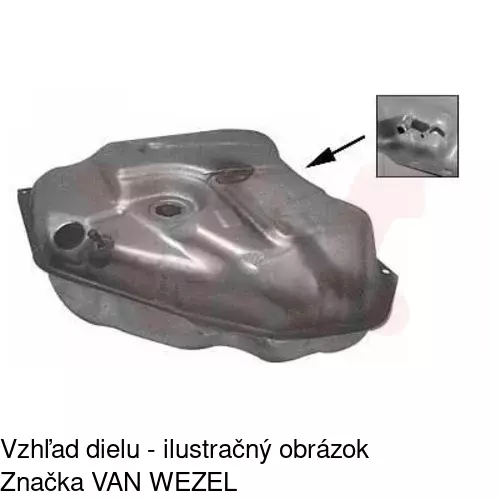 Palivová nádrž 3214ZP-2 /POLCAR/ - obr. 1