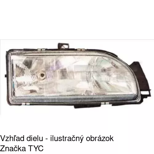 Hlavný reflektor POLCAR 3215092E