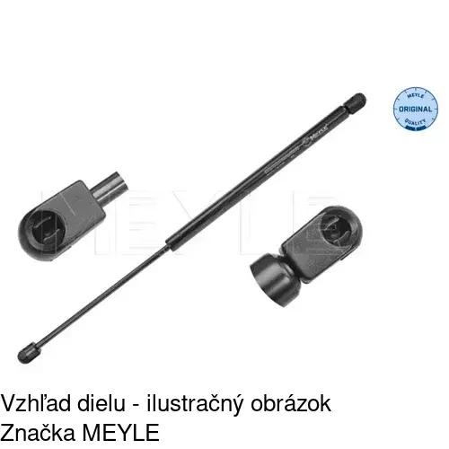 Plynová pružina 3218AB5D /POLCAR/ - obr. 2