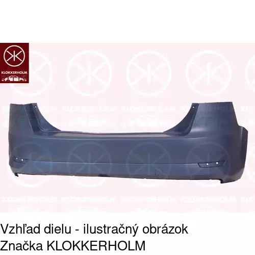 Zadný nárazník POLCAR 321996-1