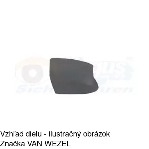 Rám vonkajšieho zrkadla 323558PE /POLCAR/ - obr. 3