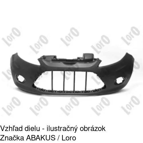 Predný nárazník 323807-2 /POLCAR/ - obr. 3