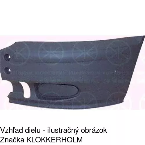 Rámik nárazníka 324718-4 /POLCAR/ - obr. 1