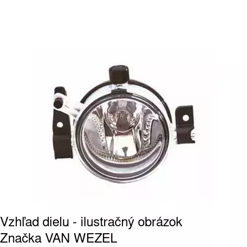 Hmlové svetlo - predné 3252290E /POLCAR/ - obr. 3