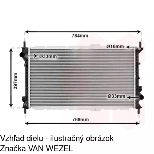 Chladiče vody 325608-1 /POLCAR/ - obr. 3