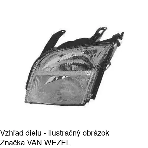 Hlavný reflektor 3257100E /POLCAR/ - obr. 4