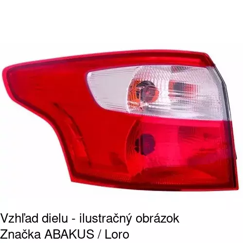 Zadné svetlo 32C188BE /POLCAR/ - obr. 3