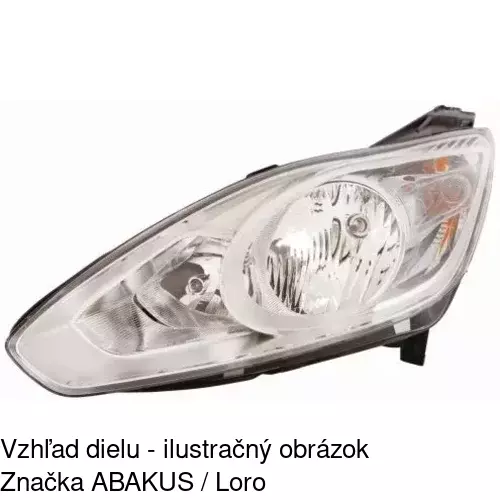 Hlavný reflektor 32M110-V /POLCAR/ - obr. 4