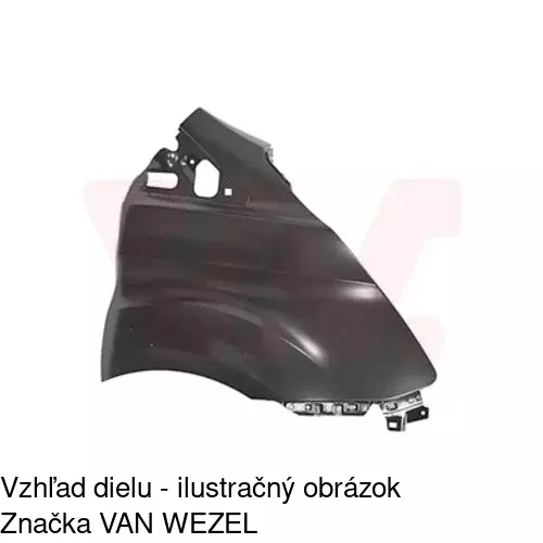 Predný blatník 32N102 /POLCAR/ - obr. 1