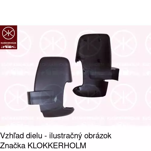 Rám vonkajšieho zrkadla 32N254TM /POLCAR/ - obr. 5