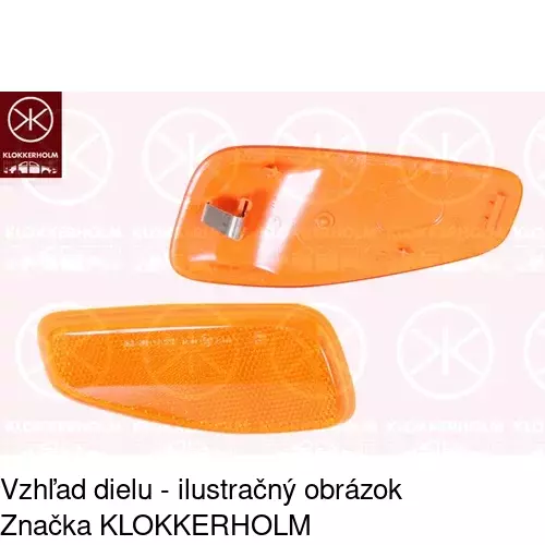 Obrysové svetlo POLCAR 34L1205X