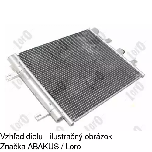 Chladiče klimatizácie 3751K8C1 /POLCAR/ - obr. 1