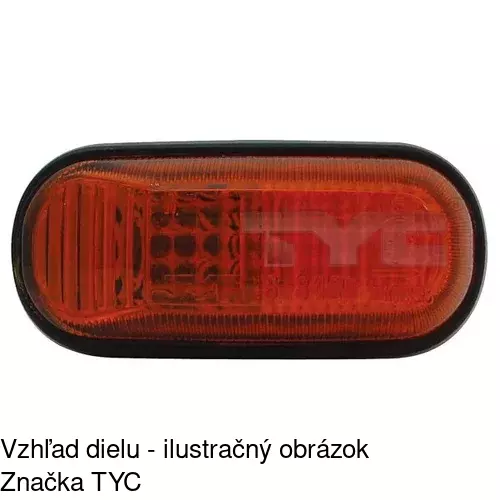 Bočná smerovka POLCAR 380719-4