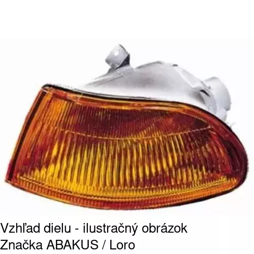 Predná smerovka POLCAR 3807191E