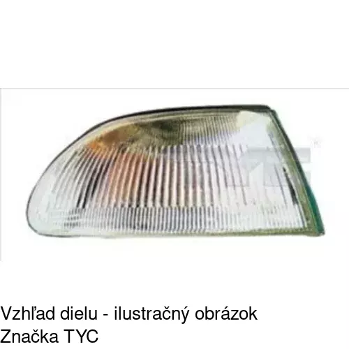 Predná smerovka POLCAR 3807201E