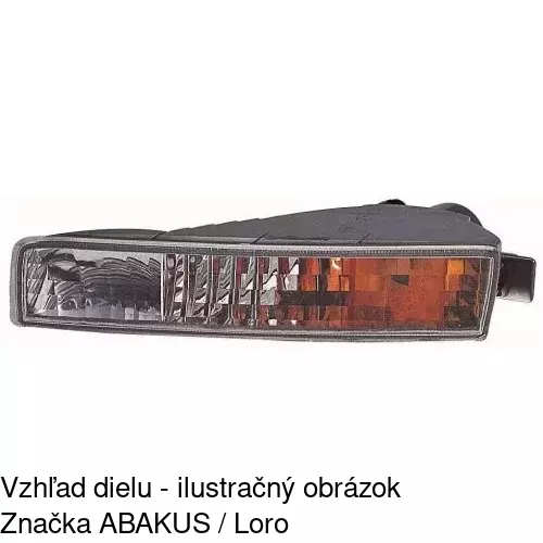 Predná smerovka POLCAR 382020