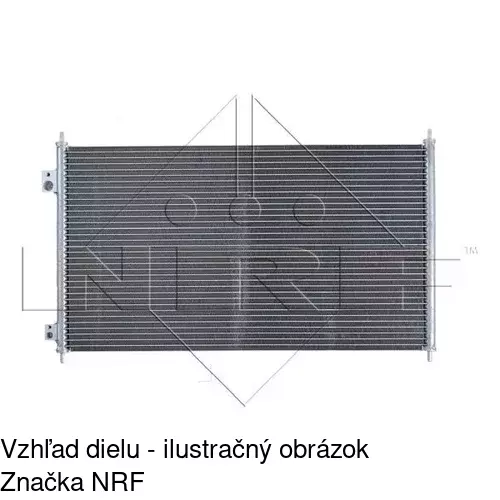Chladiče klimatizácie 3825K8C3S /POLCAR/ - obr. 1