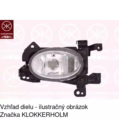 Hmlové svetlo - predné 383729-E /POLCAR/ - obr. 1