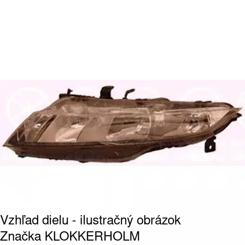 Hlavný reflektor 3845103E /POLCAR/ - obr. 2