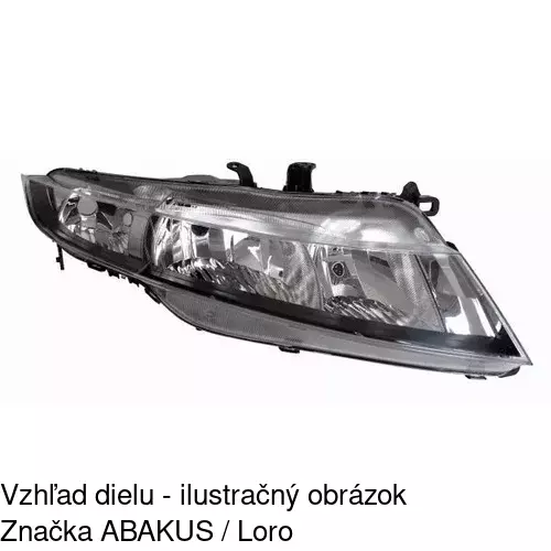 Hlavný reflektor 3845103E /POLCAR/ - obr. 4