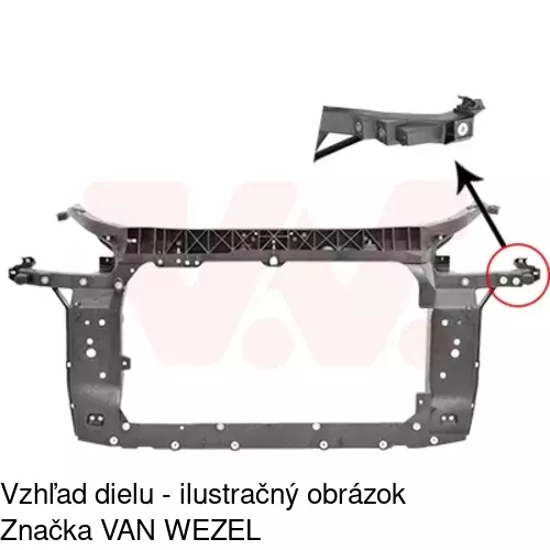 Predné čelo 400304 /POLCAR/ - obr. 2