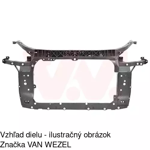 Predné čelo 400304-Q /POLCAR/ - obr. 1