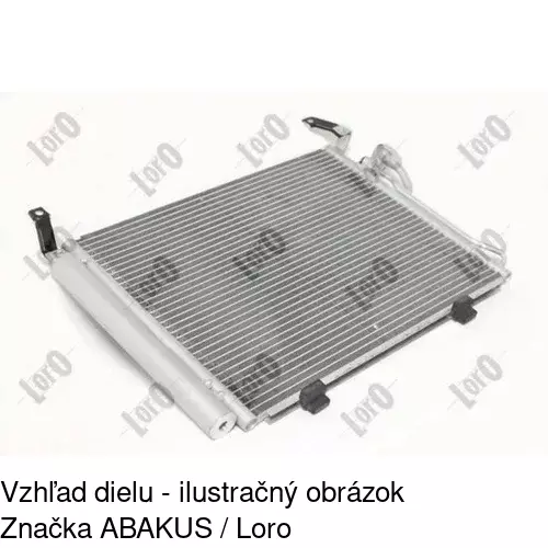 Chladiče klimatizácie 4003K8C1S /POLCAR/ - obr. 1
