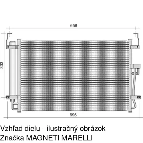 Chladiče klimatizácie POLCAR 4012K8C1S