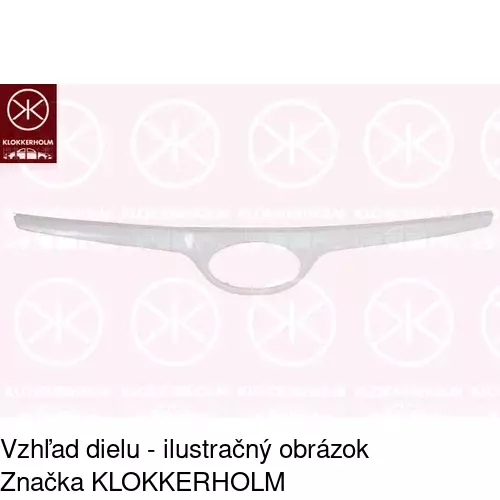 Lišta masky 401705-2 /POLCAR/