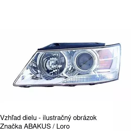 Hlavný reflektor 402710-E /POLCAR/ - obr. 1