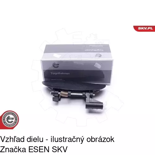 Vnútorná kľučka 4040Z-42 /POLCAR/