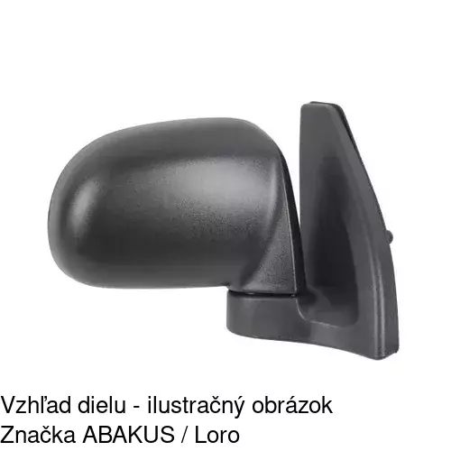 Vonkajšie zrkadlo 4041521M /POLCAR/ - obr. 1