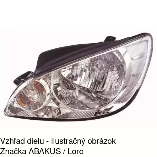 Hlavný reflektor POLCAR 404209-X