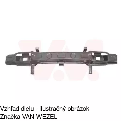 Výstuha nárazníka POLCAR 404396-3