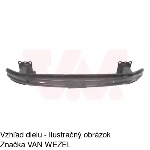 Výstuha nárazníka 404807-3 /POLCAR/ - obr. 1