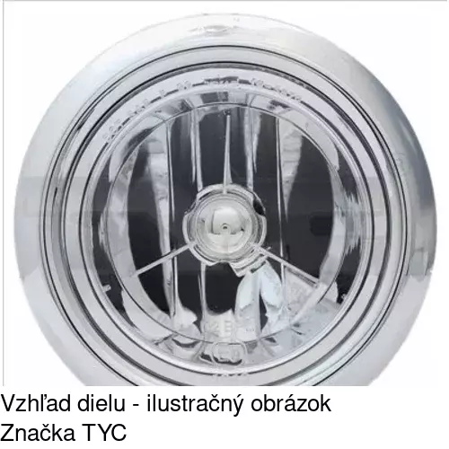 Hmlové svetlo - predné POLCAR 405029-E