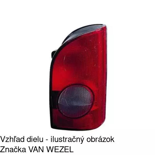 Zadné svetlo 4061881 /POLCAR/ - obr. 1
