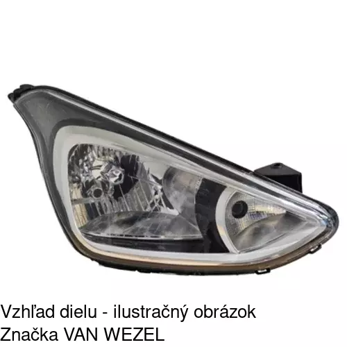 Hlavný reflektor 40A210-E /POLCAR/ - obr. 4