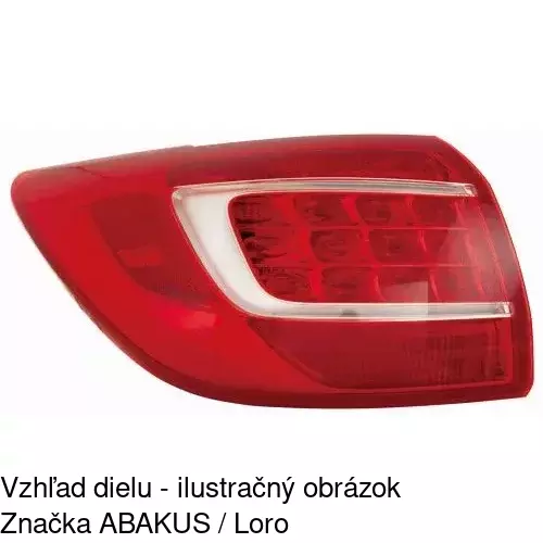 Zadné svetlo 410488-E /POLCAR/ - obr. 3