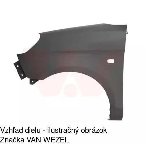 Predný blatník 410701 /POLCAR/ - obr. 1