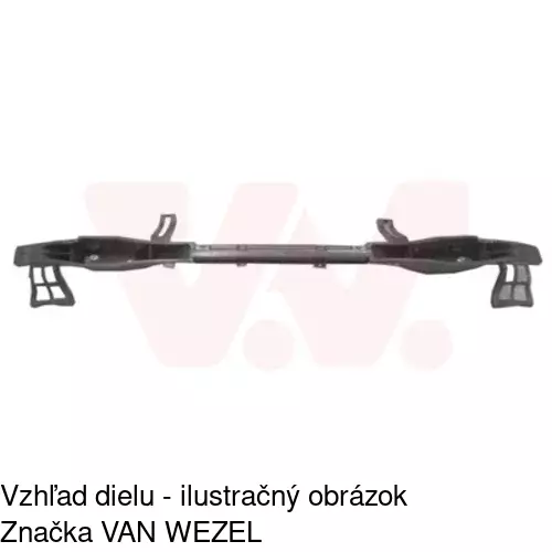 Výstuha nárazníka POLCAR 410796-3