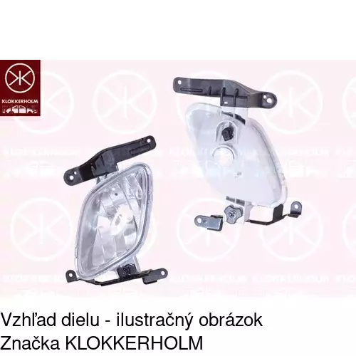 Hmlové svetlo - predné 4108300E /POLCAR/ - obr. 1