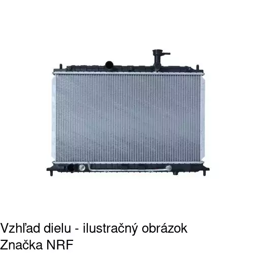 Chladiče vody POLCAR 411708-5
