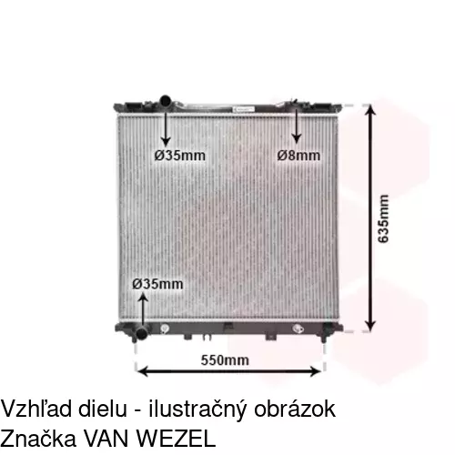 Chladiče vody 4170083X /POLCAR/ - obr. 1