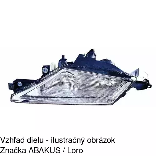 Hlavný reflektor 4202103C /POLCAR/ - obr. 1