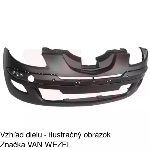 Predný nárazník 421707 /POLCAR/ - obr. 1