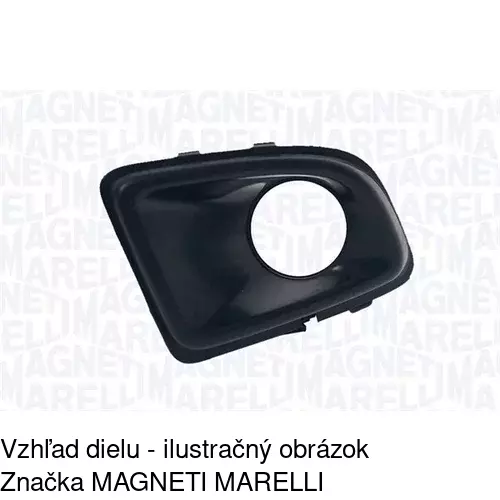 Kryt v nárazníku POLCAR 421727-3