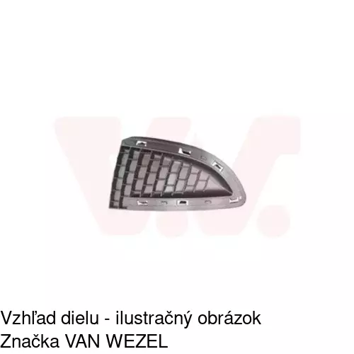 Kryt v nárazníku POLCAR 42A127-5