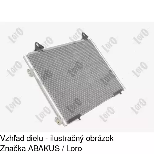 Chladiče klimatizácie 4310K81X /POLCAR/ - obr. 1