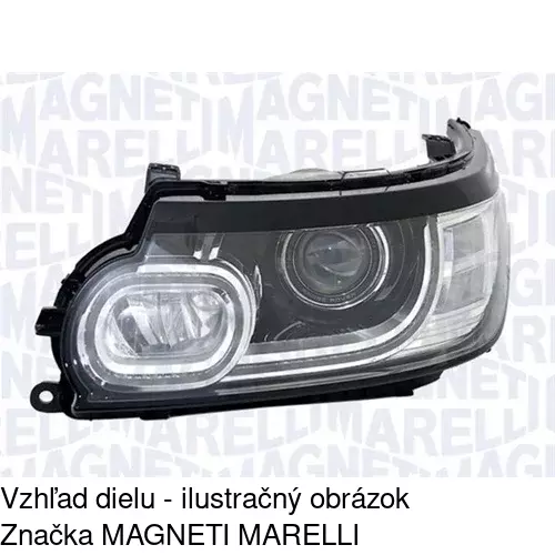Hlavný reflektor POLCAR 43X109-U